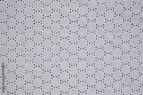 グレーのレースのグラフィック素材