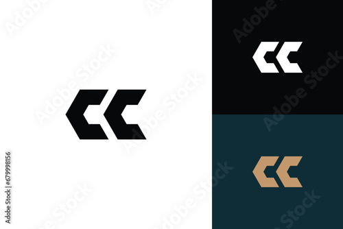 letter c monogram vector logo design photo