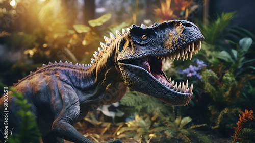 dinosaur closeup  © iwaart
