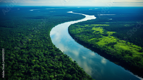 River in the jungle