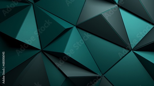 Bicolored 3d triangle wallpaper