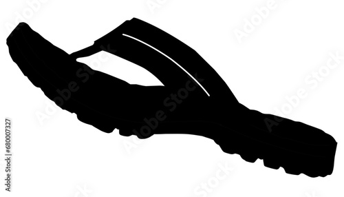 sandal silhouette
