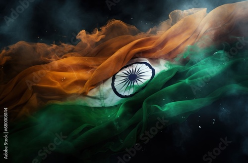 Smokey Indian flag HD wallpaper, indian flag image photo