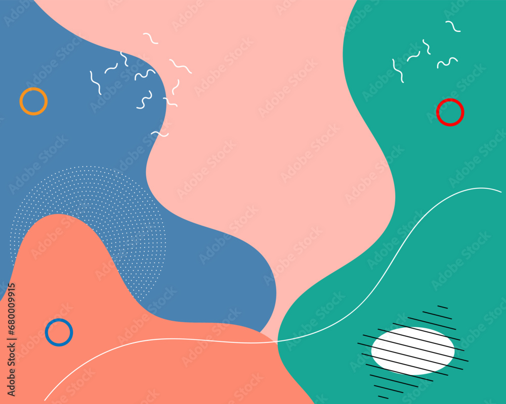 Abstract pop art background with wave pattern, dotted. Vector pattern. Color wave template and presentation design Abstract pop art background with wave pattern, dotted. Vector pattern. Color wave template and presentation design