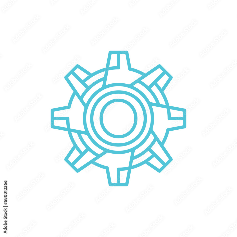 Initial Letter O gear engineering logo design vector Initial Letter O gear engineering logo design vector