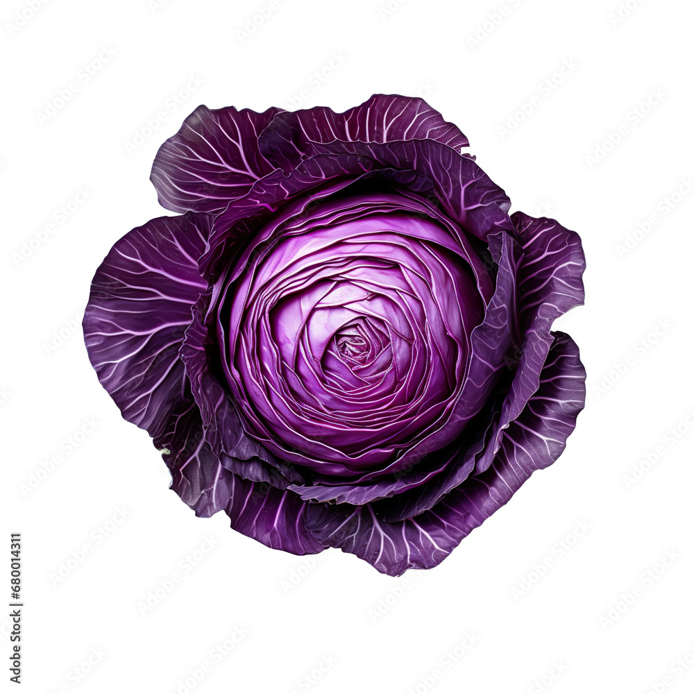 purple cabbage isolated on white purple cabbage isolated on white