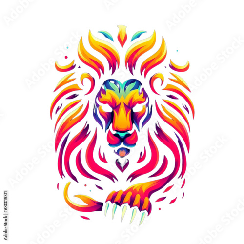 lion head tattoo