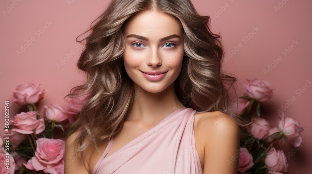 Spring Woman Facial Mask Clean Fresh, HD, Background Wallpaper, Desktop Wallpaper