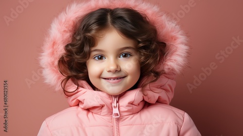 Happy Joyful Little Girl Pink Outfit, HD, Background Wallpaper, Desktop Wallpaper