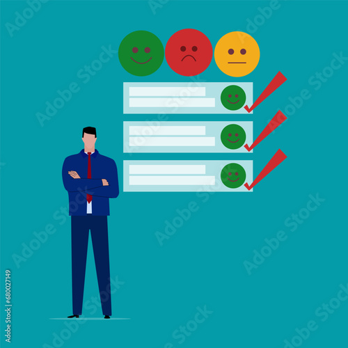 Investment asset allocation and balancing concept Businessman investors make pie charts to balance their portfolios to suit risk and return.