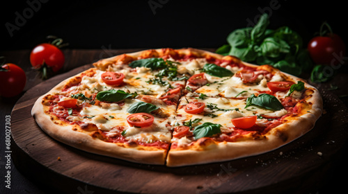 Spicy Neapolitan pizza
