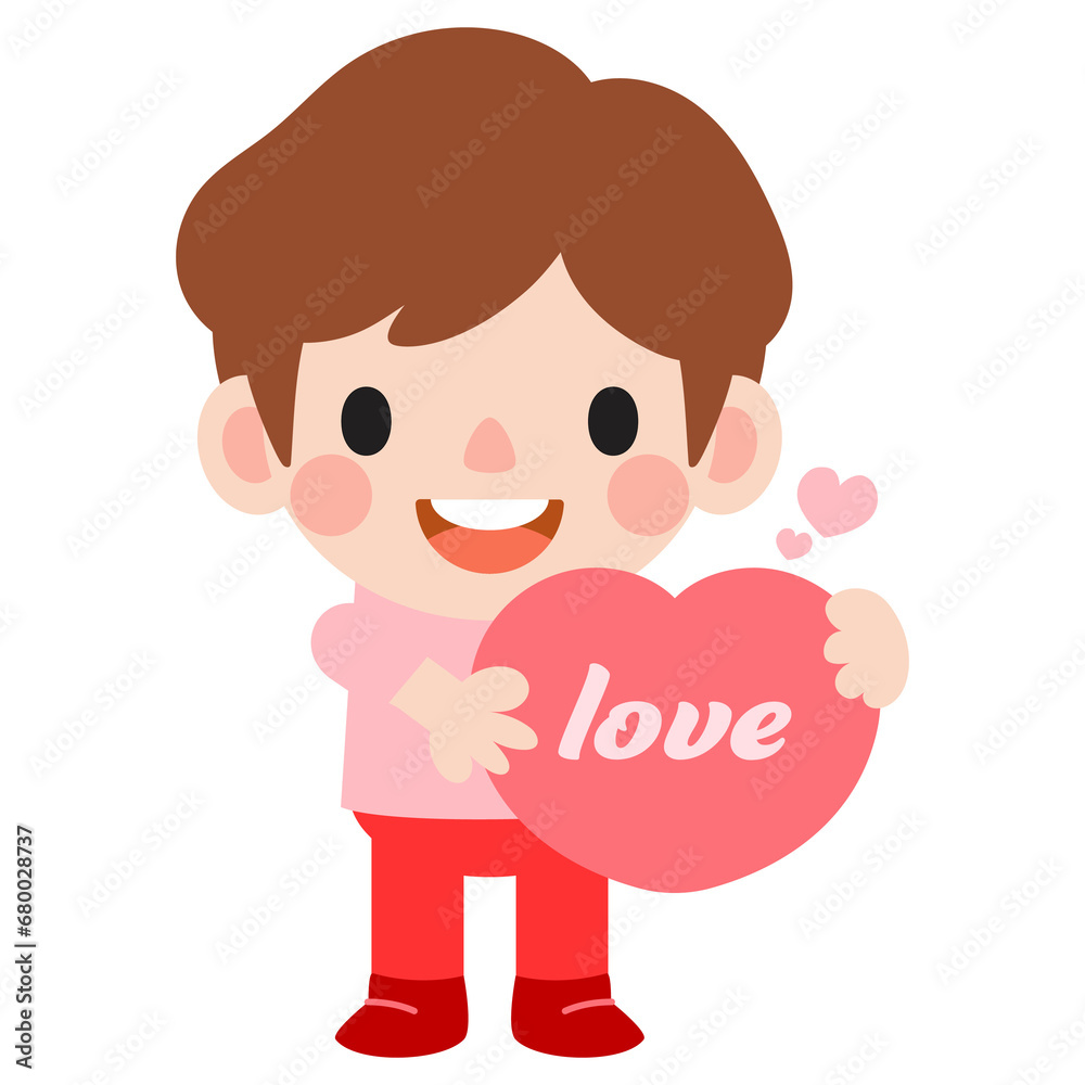 happy valentines day teen couple clipart. Romantic girl and boy giving heart balloon gift happy valentines day teen couple clipart. Romantic girl and boy giving heart balloon gift