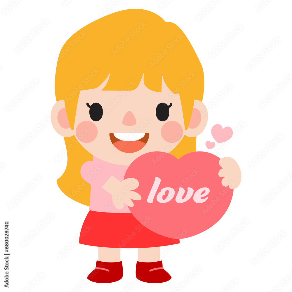 happy valentines day teen couple clipart. Romantic girl and boy giving heart balloon gift happy valentines day teen couple clipart. Romantic girl and boy giving heart balloon gift