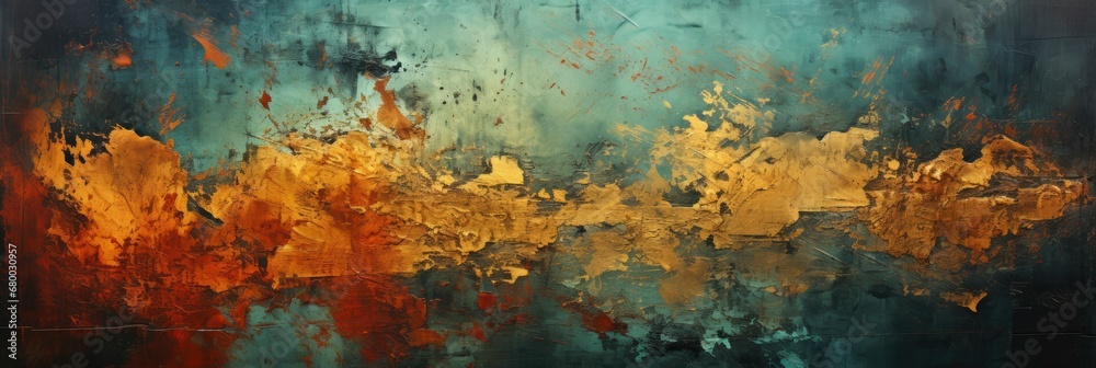 Grunge Abstract Blue Background, Banner Image For Website, Background abstract , Desktop Wallpaper