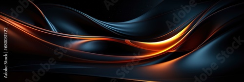 Modern Abstract Motion Banner On Dark, Banner Image For Website, Background abstract , Desktop Wallpaper