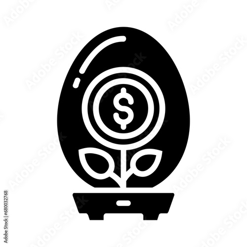 Incubator glyph icon illustration vector graphic