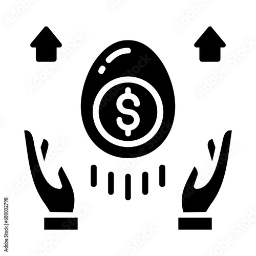 incubator glyph icon illustration vector graphic