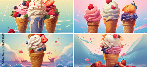 soft product taste refreshment milk ice sugar frozen flavor scoop dairy homemade snack cream 