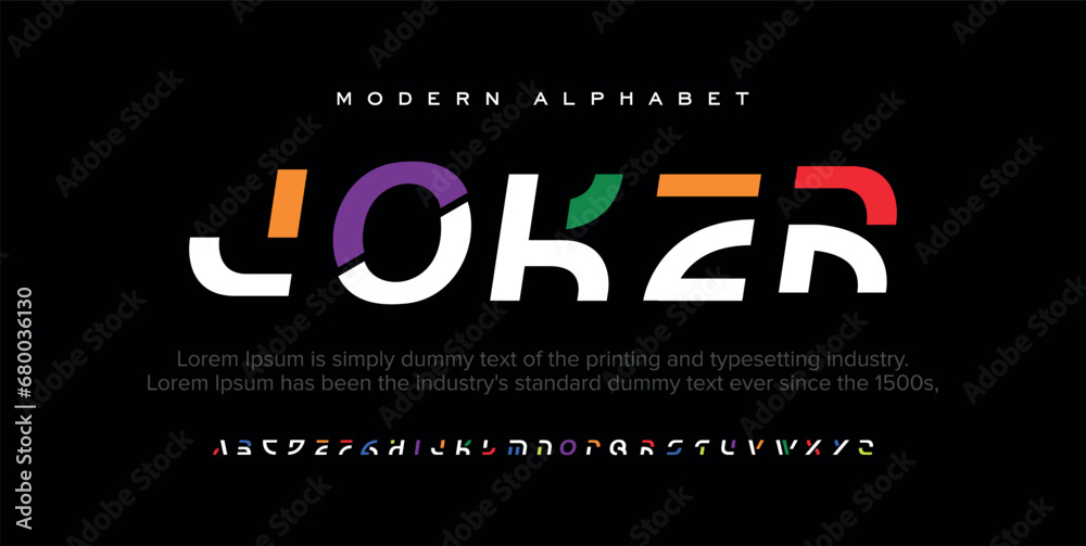 Crypto colorful stylish small alphabet letter logo design.
