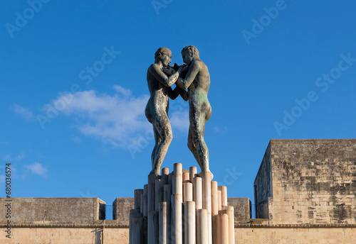 Fontana dell'Armonia - Dettaglio statue - Lecce