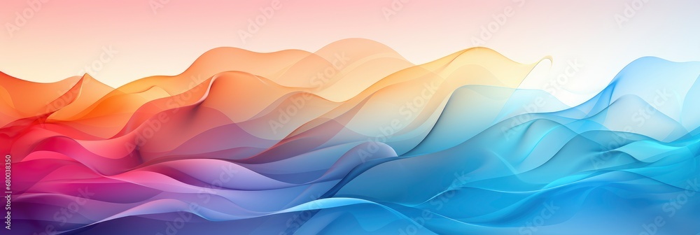 Abstract Gradient Blurred Pattern Colorful Grain, Banner Image For Website, Background abstract , Desktop Wallpaper