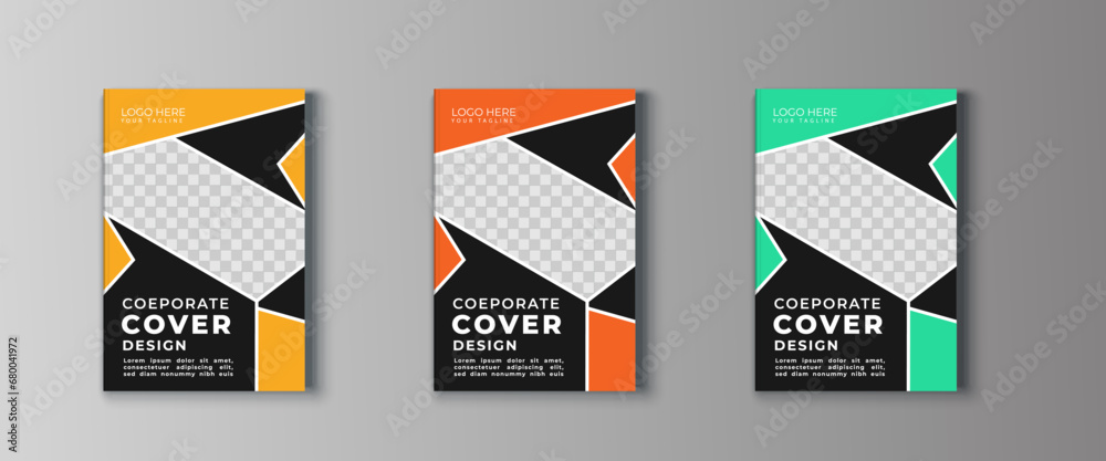 Creative profesional corporate book cover design