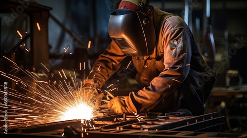 workers and welders who perform arc welding , generative ai