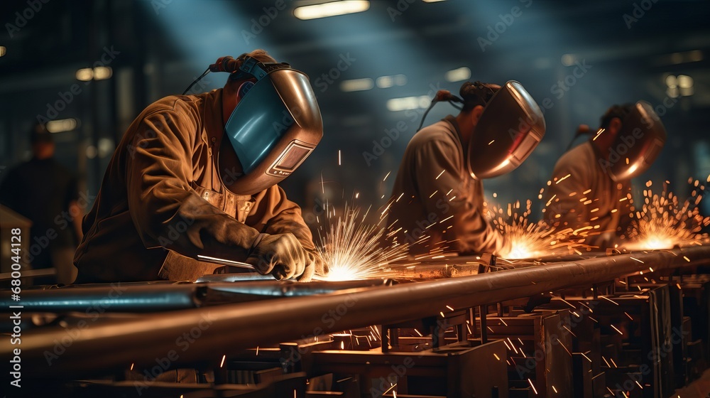 workers and welders who perform arc welding , generative ai workers and welders who perform arc welding , generative ai