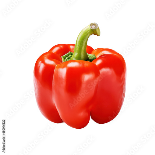 bell pepper isolated on transparent background,transparency 