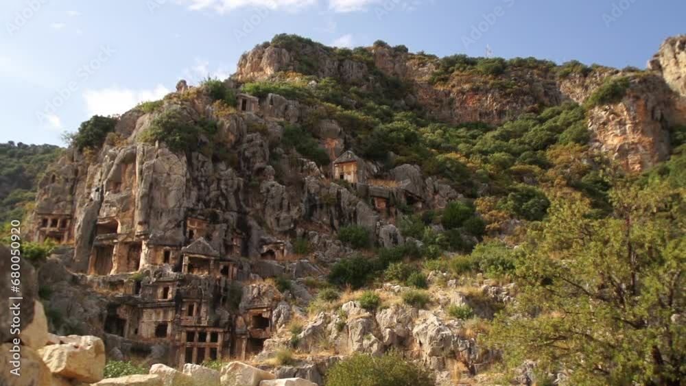 Historical place and rock tombs Historical place and rock tombs