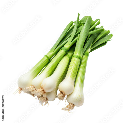 spring onions isolated on transparent background,transparency 
