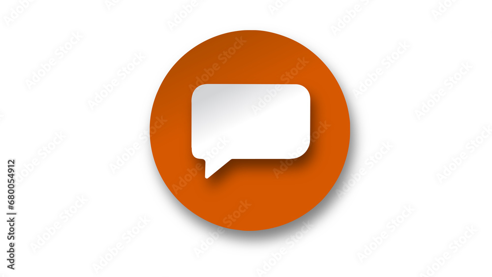Speech bubble. Chat ballon. Talk icon sign. Isolated talk bubble vector message. Speech bubble. Chat ballon. Talk icon sign. Isolated talk bubble vector message.
