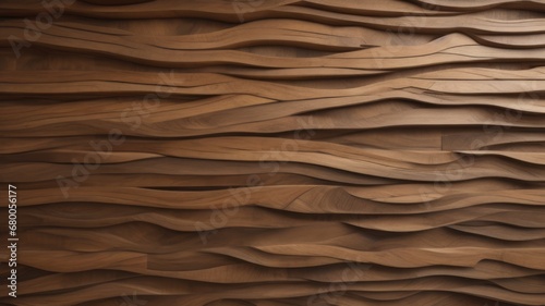 Wooden background, wood cross sections. Natural wood log texture, wall decor 