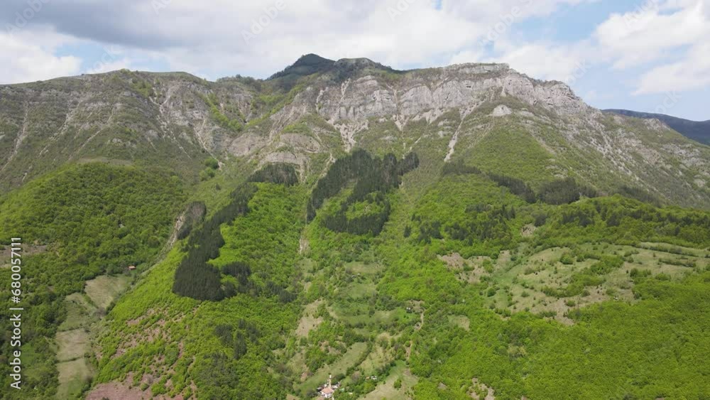 Aerial view of Iskar River Gorge near village of Ochindol, Vratsa region, Balkan Mountains, Bulgaria
Aerial view of Iskar River Gorge near village of Ochindol, Vratsa region, Balkan Mountains, Bulgaria