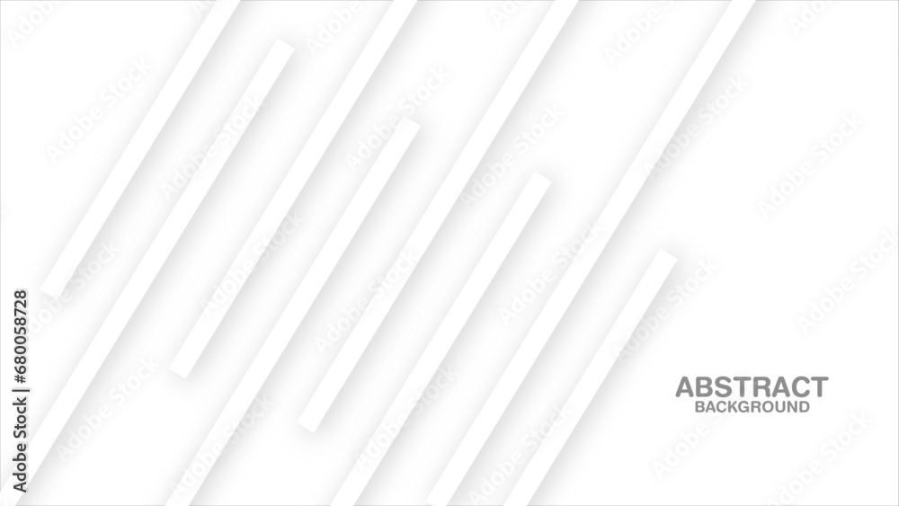 3D white geometric abstract background overlap layer on bright space with waves decoration. Minimalist modern graphic design element cutout style concept for banner, flyer, card, or brochure. vector 3D white geometric abstract background overlap layer on bright space with waves decoration. Minimalist modern graphic design element cutout style concept for banner, flyer, card, or brochure. vector