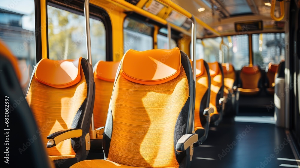 Fototapeta premium A Photo Showcasing Accessible Transportation , Background For Banner, HD