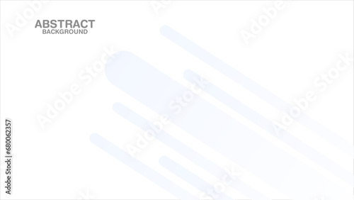 Fototapeta Naklejka Na Ścianę i Meble -  white geometric abstract background overlap layer on bright space with waves decoration. Minimalist modern graphic design element cutout style concept for banner, flyer, card, or brochure. vector