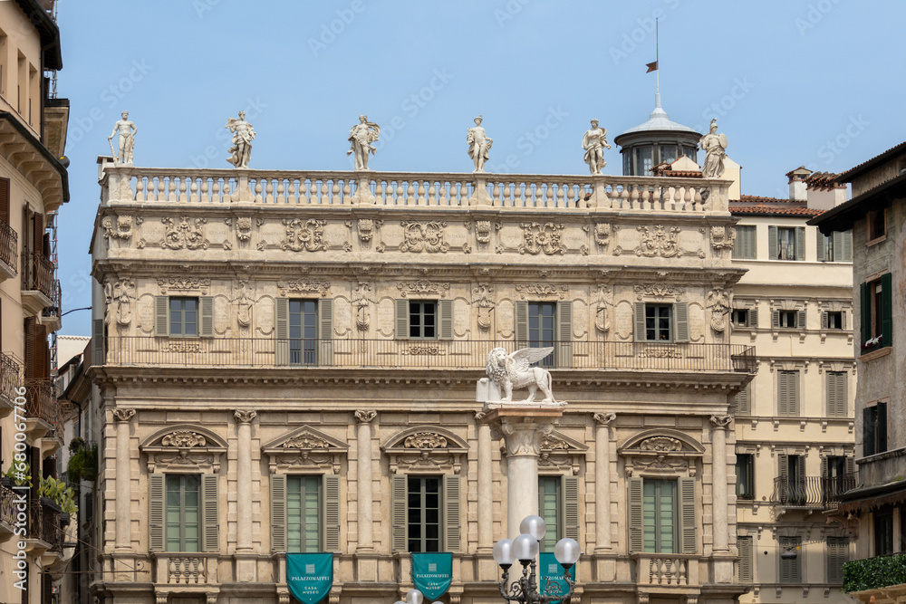 Fototapeta premium Palais Maffei à Vérone