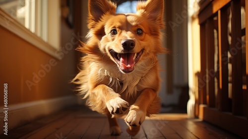 A Joyful Mutt Chasing Its Tail Tail Chasing Play , Background For Banner, HD