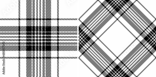 Seamless fabric check of texture plaid textile with a pattern tartan background vector. photo