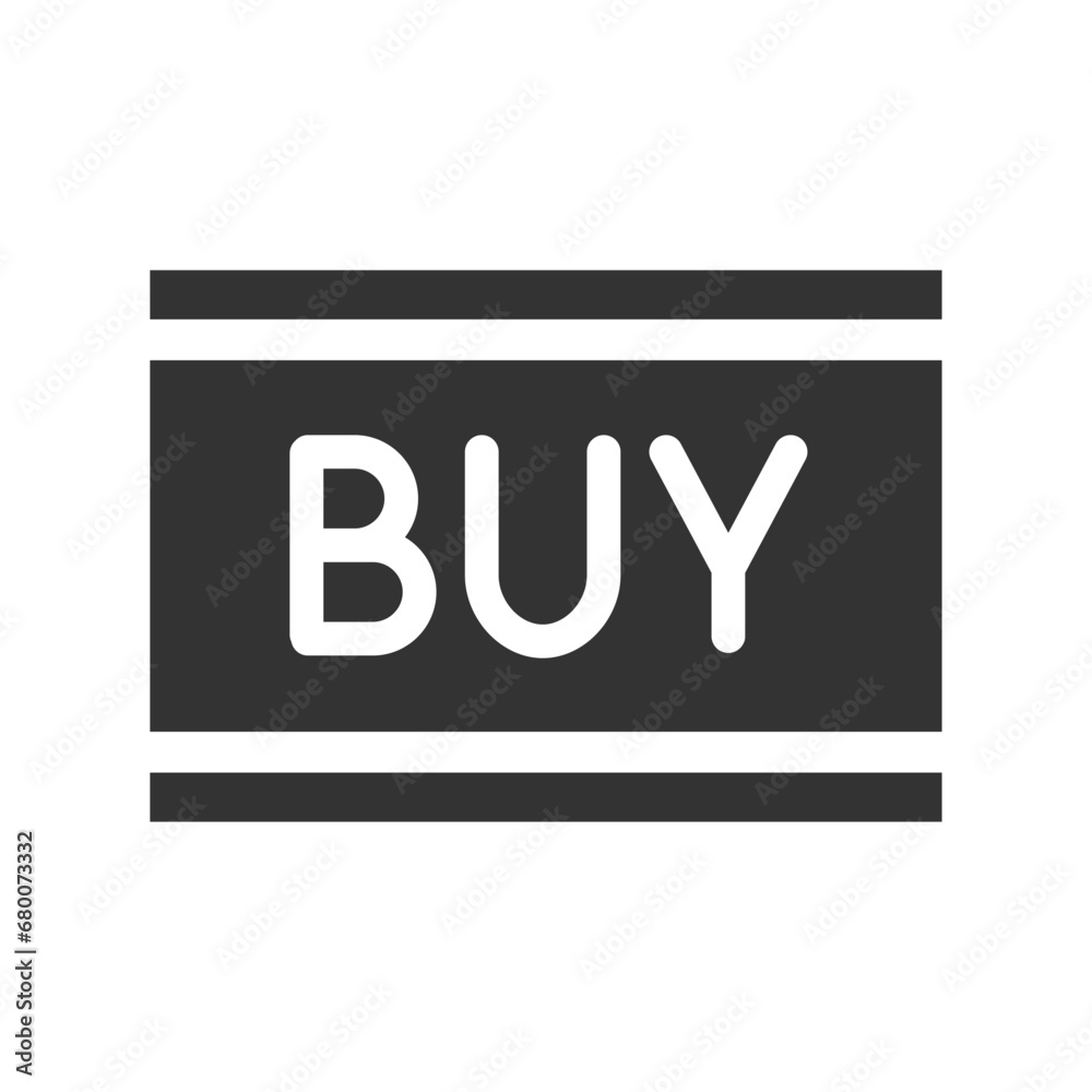 buy vector icon. buy button for black friday sales company. glyph icon for web and ui isolated on white background buy vector icon. buy button for black friday sales company. glyph icon for web and ui isolated on white background