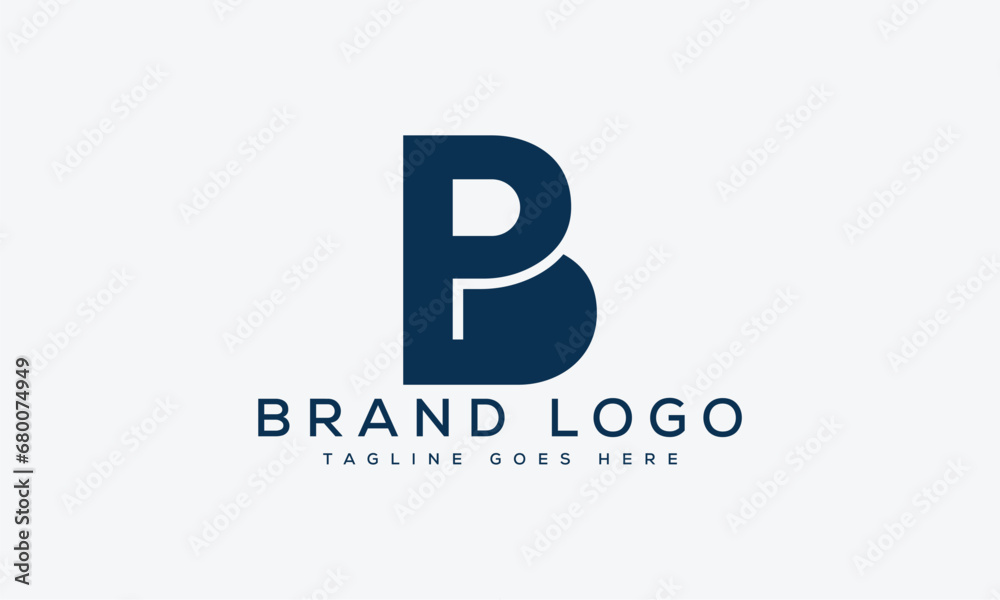 letter PB logo design vector template design for brand.