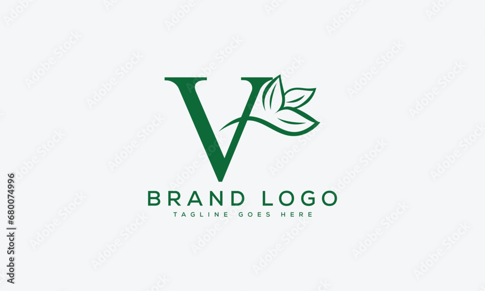 letter V logo design vector template design for brand. letter V logo design vector template design for brand.