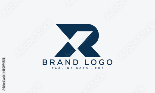 letter RX logo design vector template design for brand.