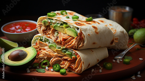 chicken and wrap