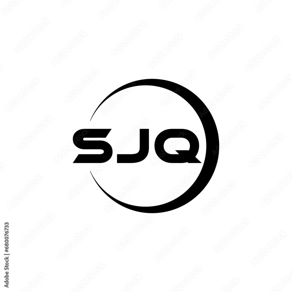 SJQ letter logo design with white background in illustrator, cube logo, vector logo, modern alphabet font overlap style. calligraphy designs for logo, Poster, Invitation, etc. SJQ letter logo design with white background in illustrator, cube logo, vector logo, modern alphabet font overlap style. calligraphy designs for logo, Poster, Invitation, etc.