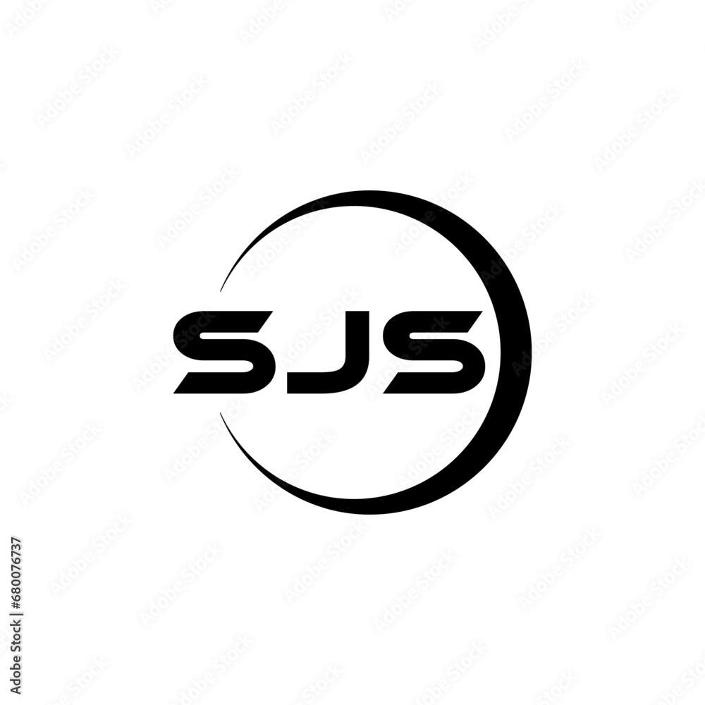 SJS letter logo design with white background in illustrator, cube logo, vector logo, modern alphabet font overlap style. calligraphy designs for logo, Poster, Invitation, etc. SJS letter logo design with white background in illustrator, cube logo, vector logo, modern alphabet font overlap style. calligraphy designs for logo, Poster, Invitation, etc.
