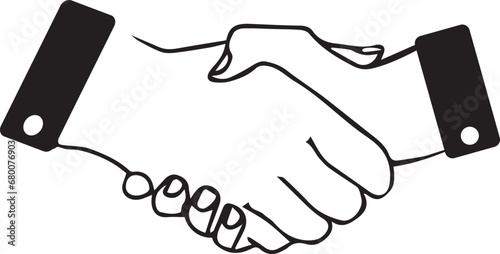 handshake illustration