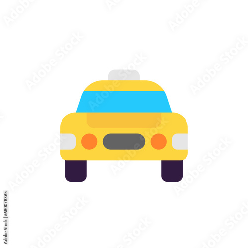 Oncoming Taxi