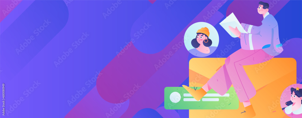 Person interviewing for job flat vector concept operation hand drawn illustration
Person interviewing for job flat vector concept operation hand drawn illustration